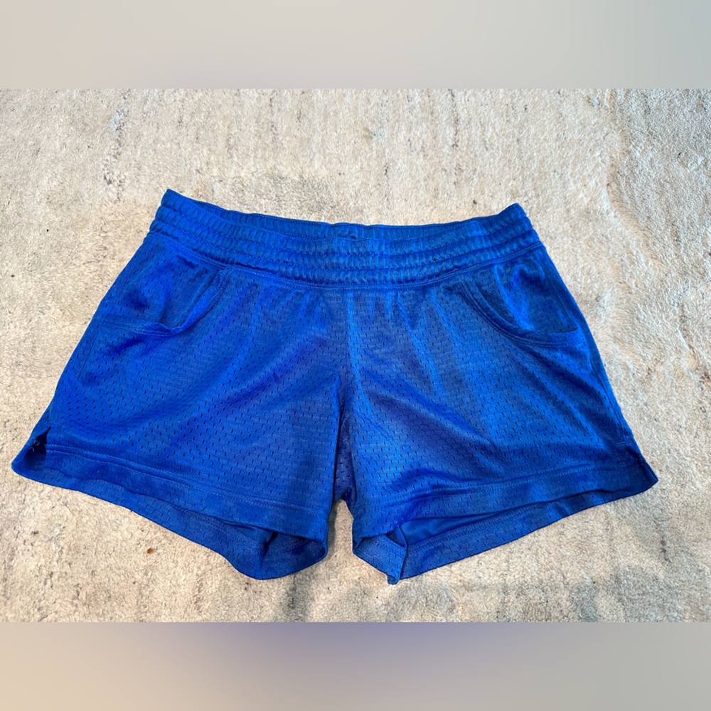 BCG Women’s Blue Athletic Mesh Shorts Size Small